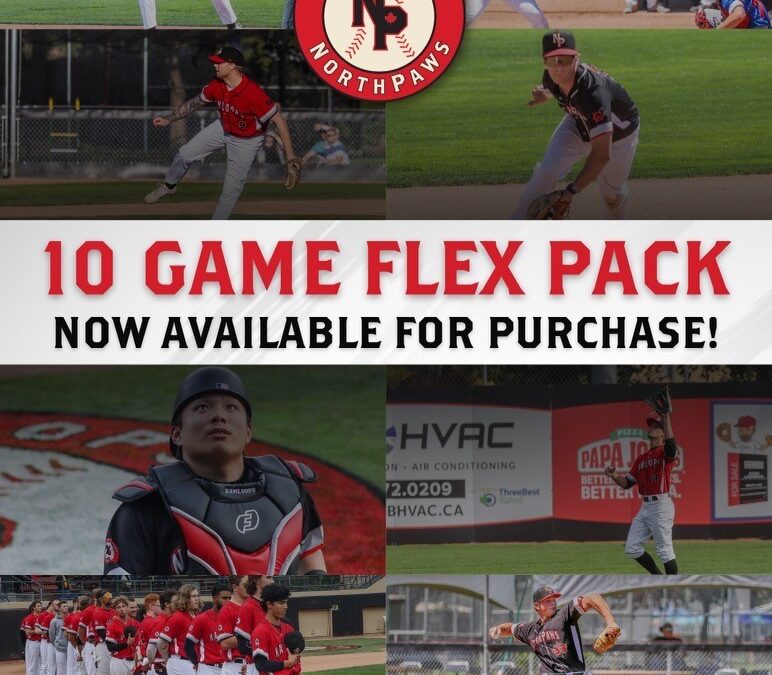 ON SALE! Purchase Your 10 Game Flex Pack