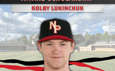 The Kamloops NorthPaws Award Scholarship to Pitcher Kolby Lukinchuk
