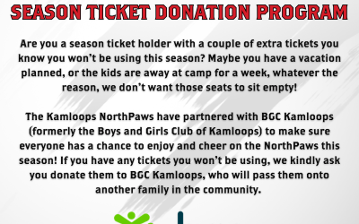 Season Ticket Donation Program