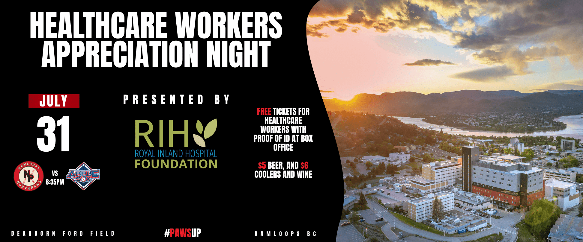 Healtcare Workers Appreciation Night Home
